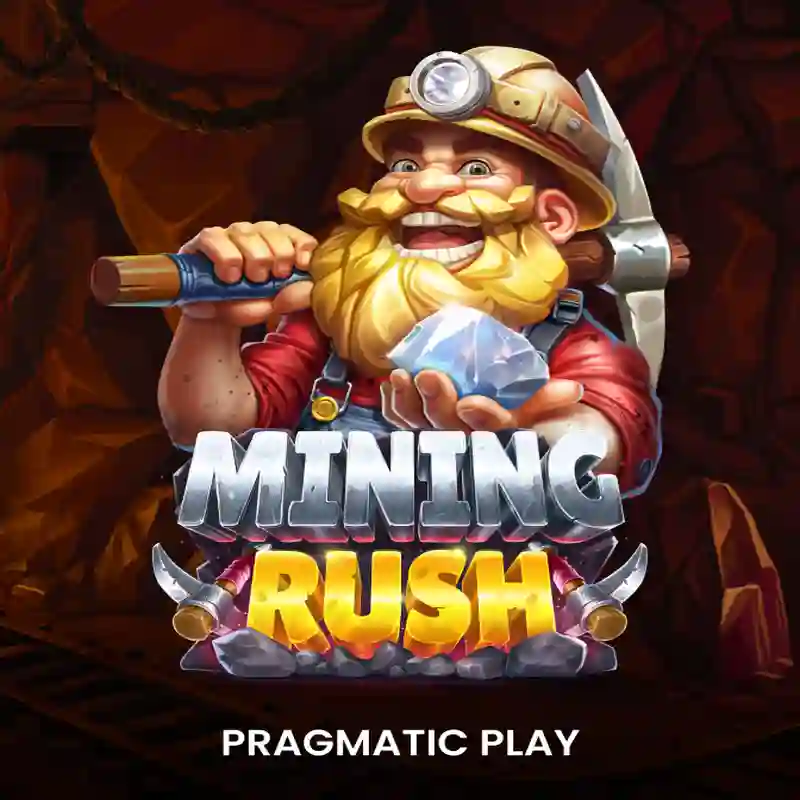 Mining Rush slot game banner winpot